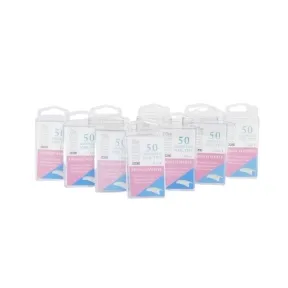 The Edge French White Nail Tips Size 5 - 50 Pack