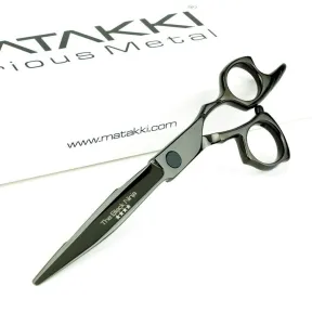 Matakki Black Ninja Professional Haircutting Scissors 7 inch