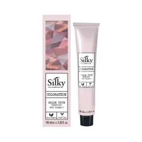Silky Coloration Cream Permanent Hair Colour 1 Black 100ml