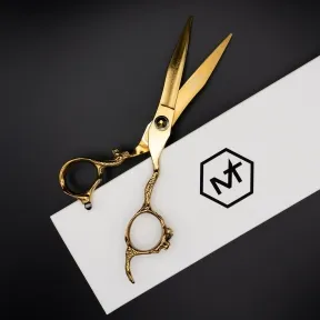 Matakki Beast Titanium Professional Hair Cutting Scissor Limited Edition Gold - 7 Inch